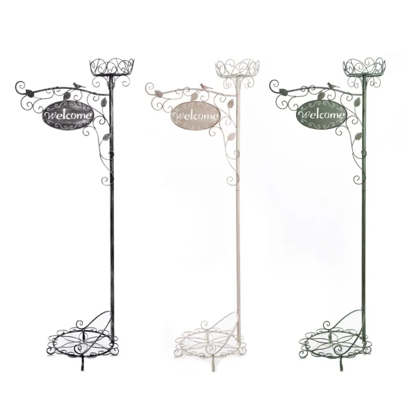 Iron art, welcome to double basket three-dimensional flower stand, outdoor base, double-layer basin, floor-to-ceiling courtyard
Iron art, welcome to double basket three-dimensional flower stand, outdoor base, double-layer basin, floor-to-ceiling courtyard