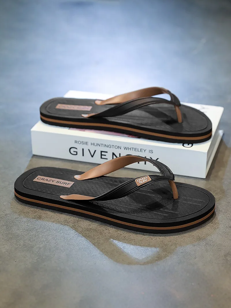 Men's Summer Outdoor Wear Anti-Slip Wear-Resistant Toe-Post Slippers Casual Beach Sandals Thick Bottom EVA Flat Slip-On Shoes
Men's Summer Outdoor Wear Anti-Slip Wear-Resistant Toe-Post Slippers Casual Beach Sandals Thick Bottom EVA Flat Slip-On Shoes