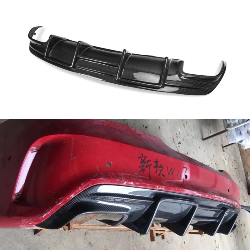 NEW Carbon Fiber Rear Diffuser Spoiler for Mercedes Benz W117 CLA200 CLA250 CLA260 CLA45 2013-2019 Back Bumper Diffuser Guard
NEW Carbon Fiber Rear Diffuser Spoiler for Mercedes Benz W117 CLA200 CLA250 CLA260 CLA45 2013-2019 Back Bumper Diffuser Guard