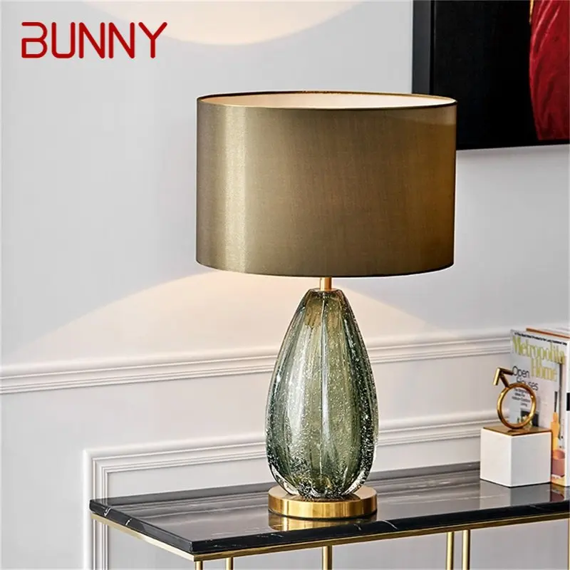 BUNNY Modern Decorative Table Lamp Green Bedside LED Desk Light for Home Bedroom Living Room Office Study Hotel
BUNNY Modern Decorative Table Lamp Green Bedside LED Desk Light for Home Bedroom Living Room Office Study Hotel