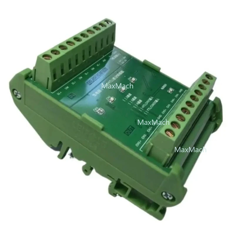 2/4-канальный TTL HTL односторонний импульсный сигнал с открытым коллектором NPN PNP для дифференциала, выход ПЛК для сервопривода 2 МГц
2/4-канальный TTL HTL односторонний импульсный сигнал с открытым коллектором NPN PNP для дифференциала, выход ПЛК для сервопривода 2 МГц