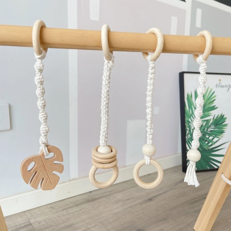 4 Packs Wooden Baby Gym Hanging Toy Baby Sensory Teething Toy Baby Playing Activity Gym Toy Newborn Babies Gift Dropshipping
4 Packs Wooden Baby Gym Hanging Toy Baby Sensory Teething Toy Baby Playing Activity Gym Toy Newborn Babies Gift Dropshipping