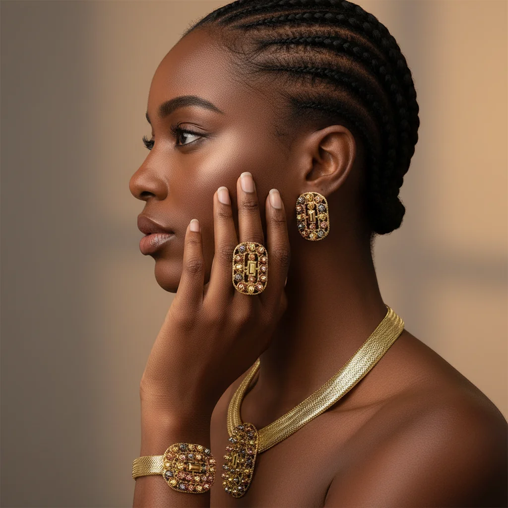 ESALE Brazilian Simple Style African Bride Light Weight Colorful Necklace Latest Luxury Jewelry Set For Women Party
ESALE Brazilian Simple Style African Bride Light Weight Colorful Necklace Latest Luxury Jewelry Set For Women Party