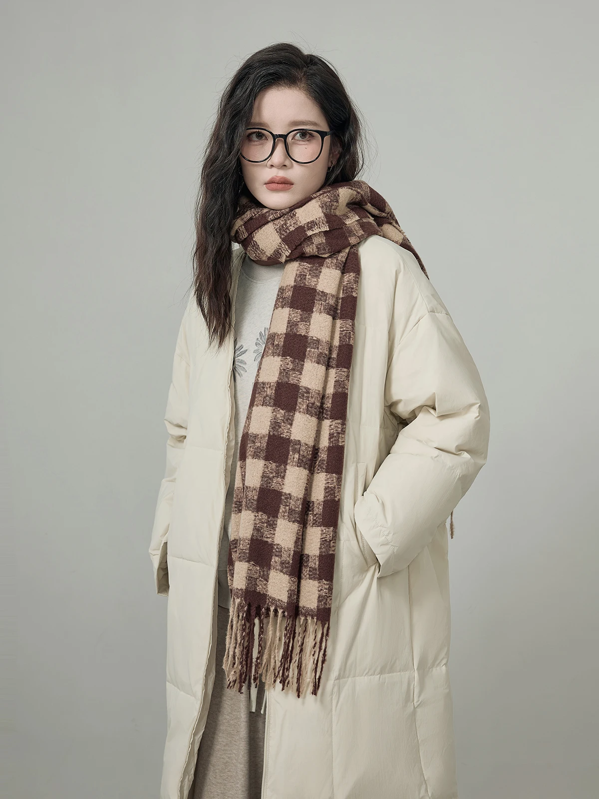 HuiXi D Series Thiened Long V-ne down Jaet Women's Faionable Ele Autumn Winter Outerwear Apricot Color
HuiXi D Series Thiened Long V-ne down Jaet Women's Faionable Ele Autumn Winter Outerwear Apricot Color