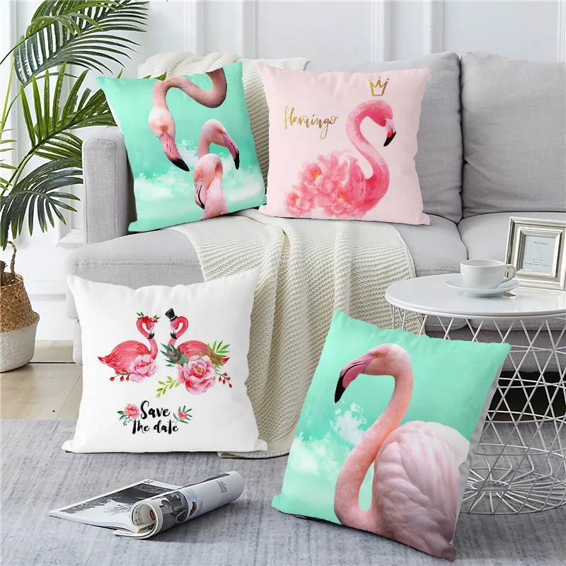New Flamingo Green Plant Printing Pattern Pillow Case Home Living Room Sofa Bedroom Decoration Throw
New Flamingo Green Plant Printing Pattern Pillow Case Home Living Room Sofa Bedroom Decoration Throw