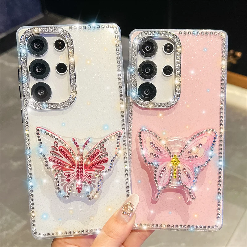Diamond border Glitter Transparent Phone Case For iphone 16 Plus 15 14 13 pro max 16e 16promax 15promax Cute butterfly Holder
Diamond border Glitter Transparent Phone Case For iphone 16 Plus 15 14 13 pro max 16e 16promax 15promax Cute butterfly Holder