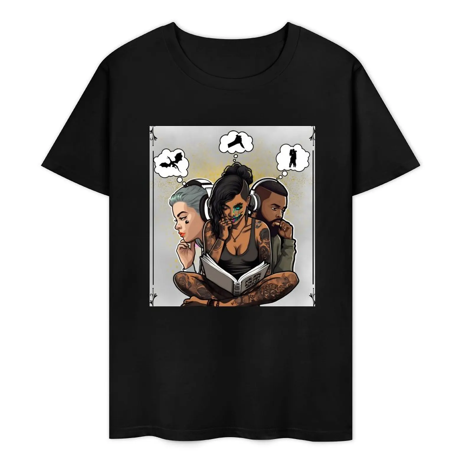 Novel Thots Book Club T-Shirt anime stuff cute tops shirts graphic korean fashion funny t shirts for men
Novel Thots Book Club T-Shirt anime stuff cute tops shirts graphic korean fashion funny t shirts for men