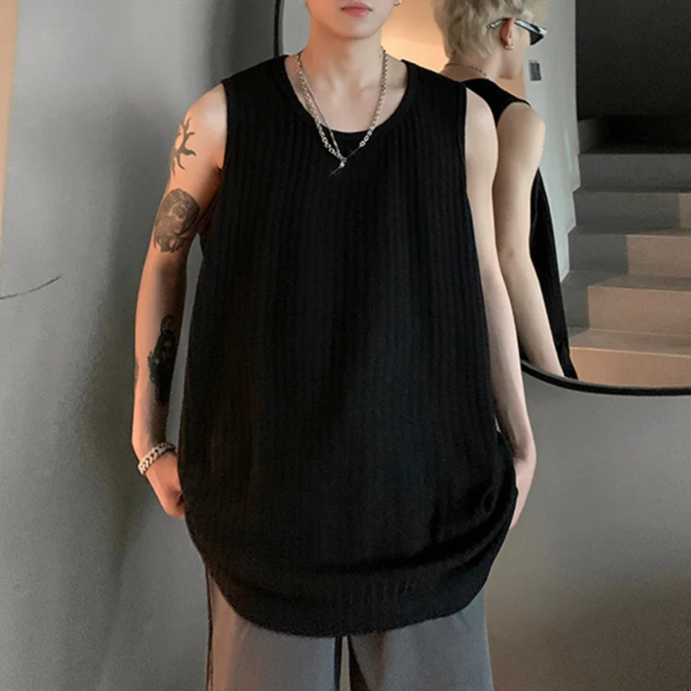 Loose Fit Fashion Men's Sleeveless Vest Summer Wear Fashion Top Polyester Fabric Regular Length Vacation Outfit
Loose Fit Fashion Men's Sleeveless Vest Summer Wear Fashion Top Polyester Fabric Regular Length Vacation Outfit
