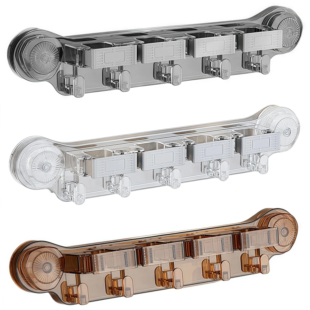 Brown Suction Cup Holder Effortless Access Moisture-Proof Material Multi-Purpose Application No-Punch Installation
Brown Suction Cup Holder Effortless Access Moisture-Proof Material Multi-Purpose Application No-Punch Installation
