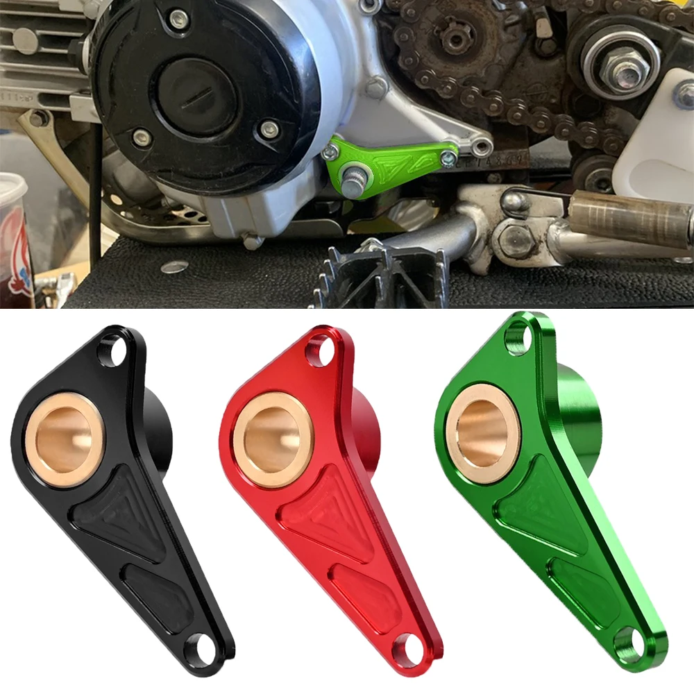 Скоба вала переключения передач для мотокросса, опорный кронштейн для педали передач, держатель, стабилизатор, алюминиевый сплав для Kawasaki KLX110 KLX110L, 2005-настоящий
Скоба вала переключения передач для мотокросса, опорный кронштейн для педали передач, держатель, стабилизатор, алюминиевый сплав для Kawasaki KLX110 KLX110L, 2005-настоящий