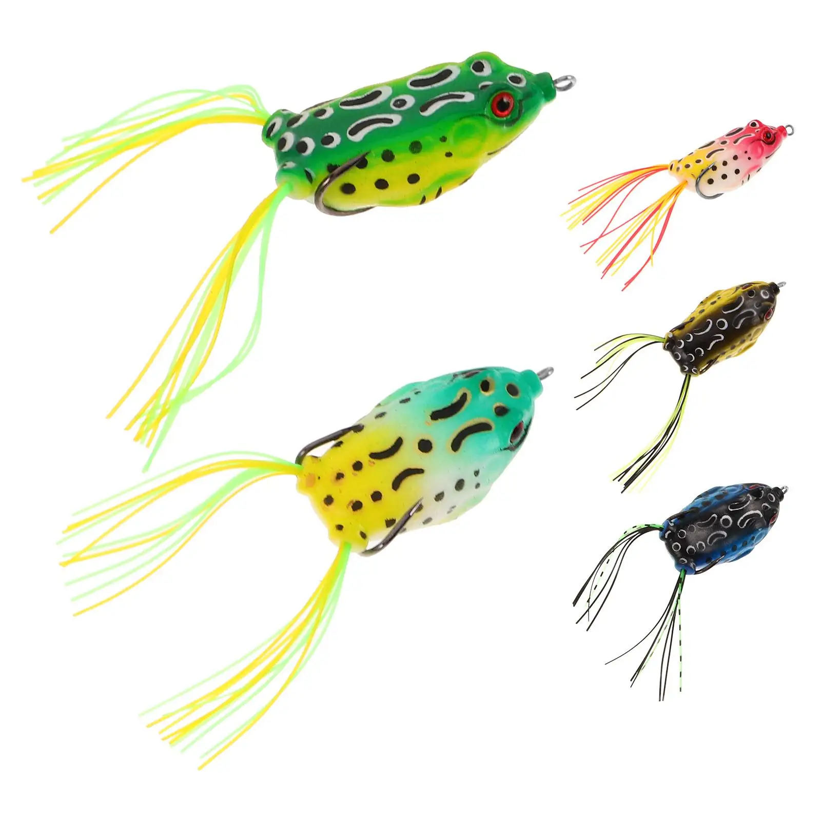 5 PCS Thunderfrog Fish Bait Set Fishing Bass Freshwater Artificial Silica Gel Baits Lure
5 PCS Thunderfrog Fish Bait Set Fishing Bass Freshwater Artificial Silica Gel Baits Lure