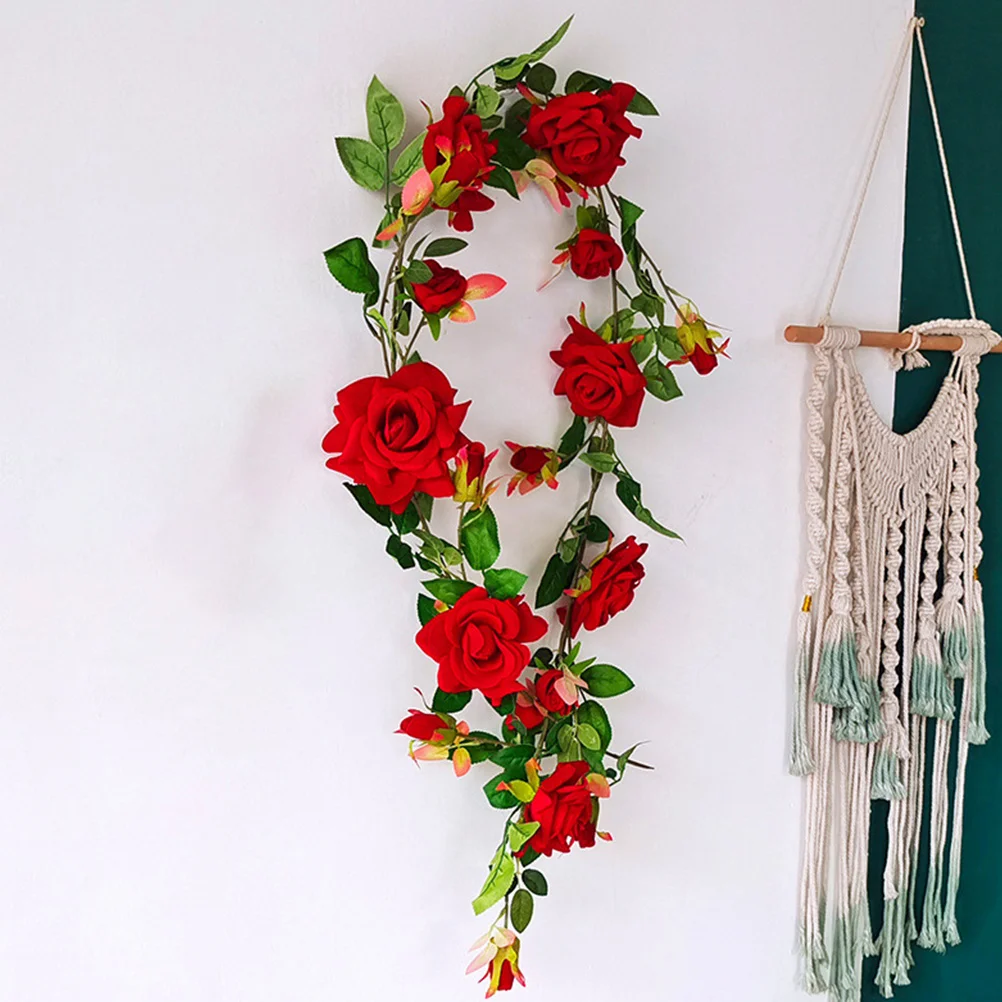 1Pcs Artificial Rose Vine Fresh Color Lifelike Hanging Decor for Indoor Outdoor Garden Party Floral Arrangement Simulation Plant
1Pcs Artificial Rose Vine Fresh Color Lifelike Hanging Decor for Indoor Outdoor Garden Party Floral Arrangement Simulation Plant