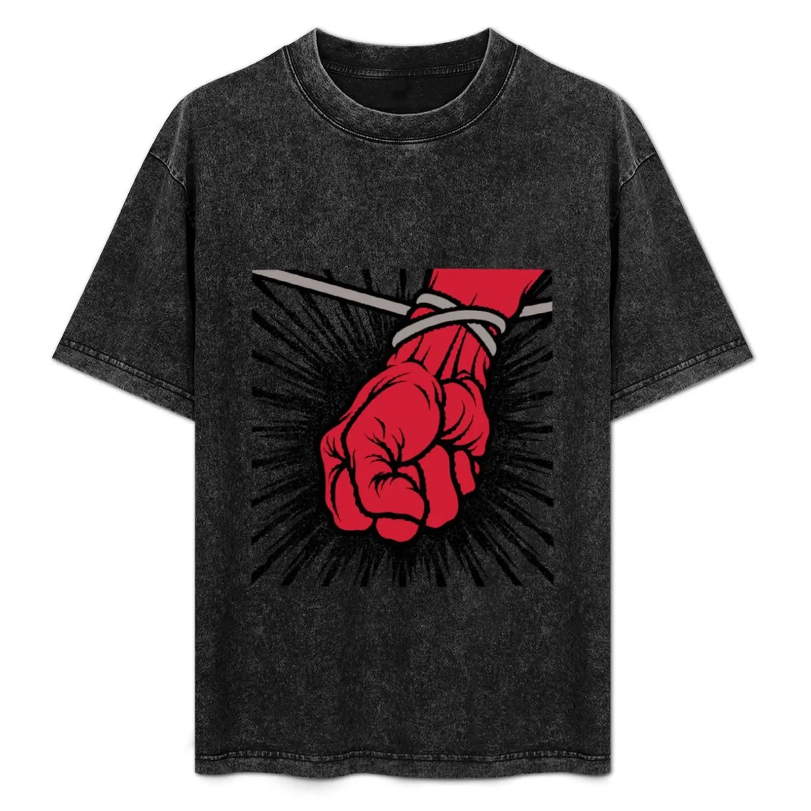 St Anger HQ T-Shirt Vintage Print Crew Neck Tee
St Anger HQ T-Shirt Vintage Print Crew Neck Tee