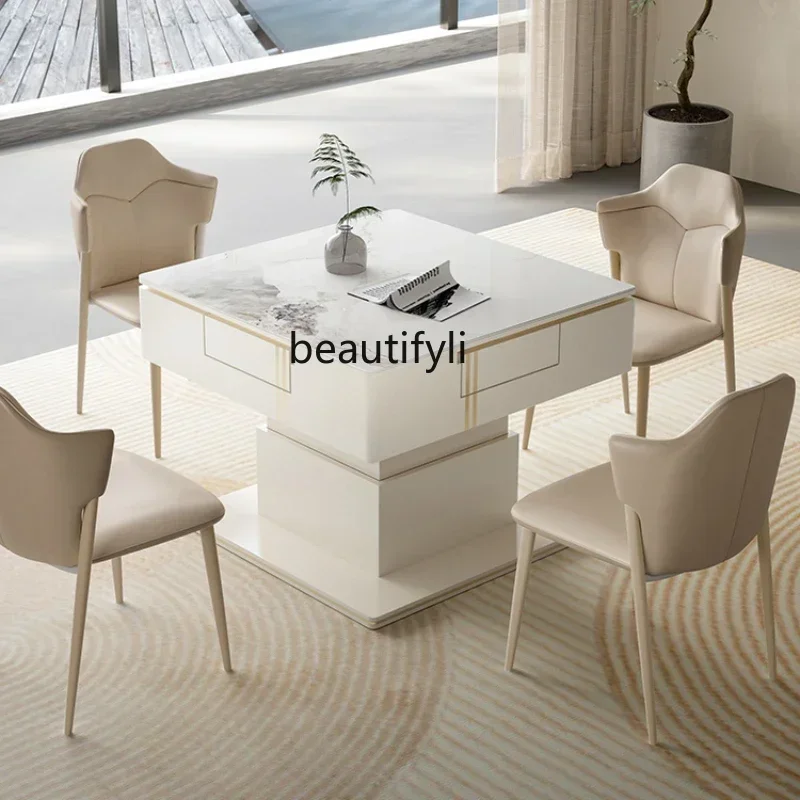NQ Lifting Coffee Table Dual-Use Mahjong Table Automatic Square Multi-Function Mahjong Tea Table All-in-One Machine
NQ Lifting Coffee Table Dual-Use Mahjong Table Automatic Square Multi-Function Mahjong Tea Table All-in-One Machine