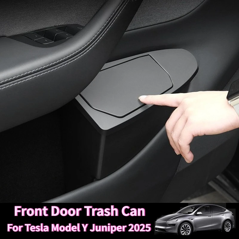 Front Door Trash Can for Tesla Model Y Launch Juniper 2025 Car Door Garbage Bin Waterproof Storage Box Car Interior Accessories
Front Door Trash Can for Tesla Model Y Launch Juniper 2025 Car Door Garbage Bin Waterproof Storage Box Car Interior Accessories