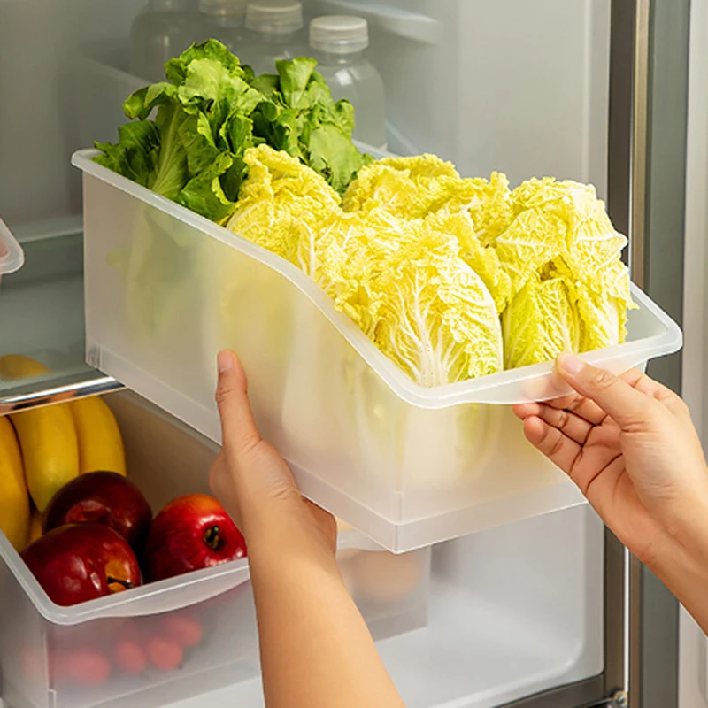 Холодильник, коробки для хранения свежих продуктов, контейнер для еды с луком и крышкой, герметичный дренажный ящик для хранения овощей, органайзер
Холодильник, коробки для хранения свежих продуктов, контейнер для еды с луком и крышкой, герметичный дренажный ящик для хранения овощей, органайзер