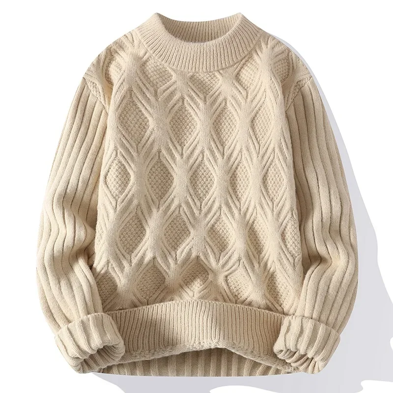 2023 Autumn Men's Knitwear Korean Edition New Fashion Casual Loose Round Neck Youth Sweater
2023 Autumn Men's Knitwear Korean Edition New Fashion Casual Loose Round Neck Youth Sweater
