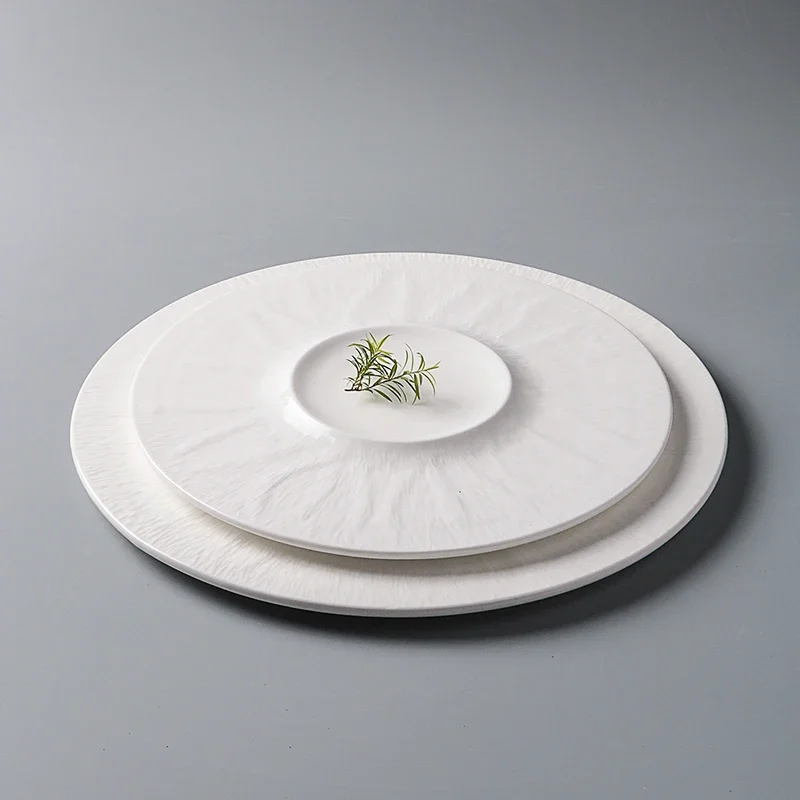 White Porcelain Western Steak Dinner Plate French Tableware Top-grade Home Kitchen Pasta Vegetable Round Plate Kitchen Plates
White Porcelain Western Steak Dinner Plate French Tableware Top-grade Home Kitchen Pasta Vegetable Round Plate Kitchen Plates