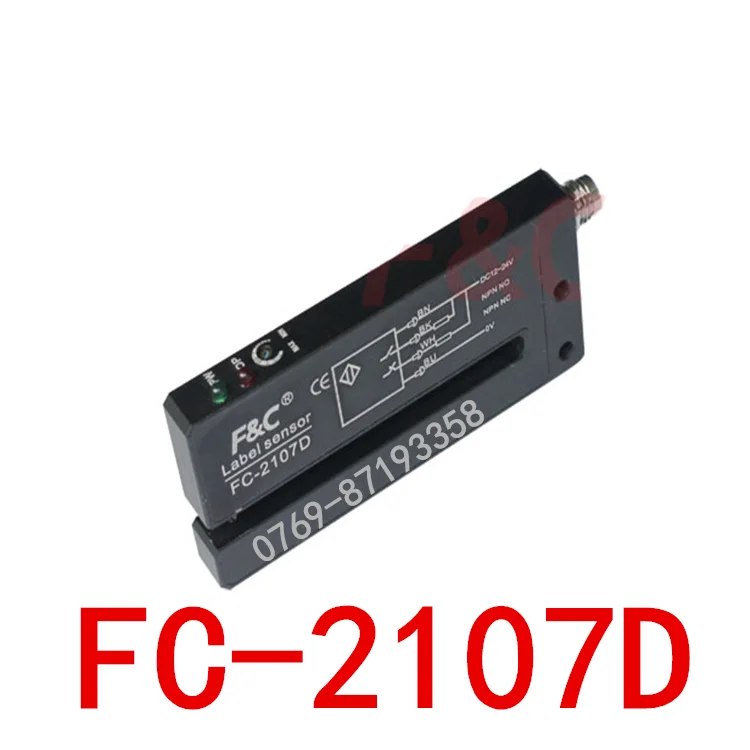 New Original F&C tag sensor FC-2107 FC-2107D four-line NPN often opens 24V
New Original F&C tag sensor FC-2107 FC-2107D four-line NPN often opens 24V