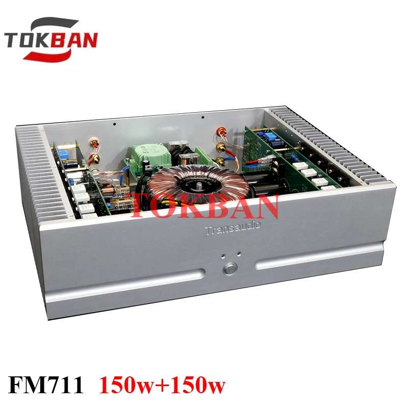 Tokban FM711 Усилитель мощности 150 Вт * 2 Высокая мощность ON MJL4281 Малошумящий HIFI усилитель с низким уровнем искажений Аудио
Tokban FM711 Усилитель мощности 150 Вт * 2 Высокая мощность ON MJL4281 Малошумящий HIFI усилитель с низким уровнем искажений Аудио