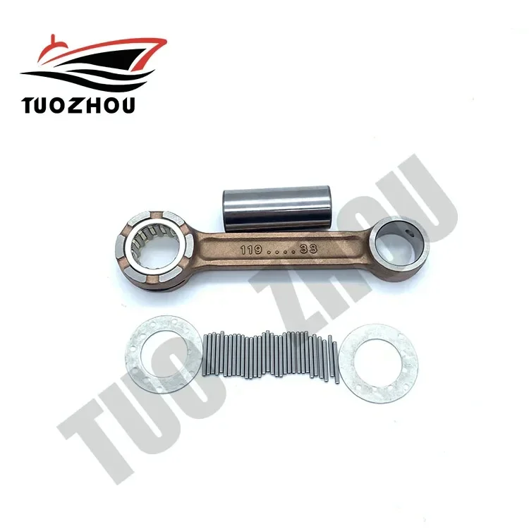 Crankshaft Connecting Rod Kit For Yamaha 2-stroke Outboard Boat Motor Connecting 40HP 50HP 3 Cyl 2.638 6H4-11651-00 6H4-11650-00
Crankshaft Connecting Rod Kit For Yamaha 2-stroke Outboard Boat Motor Connecting 40HP 50HP 3 Cyl 2.638 6H4-11651-00 6H4-11650-00