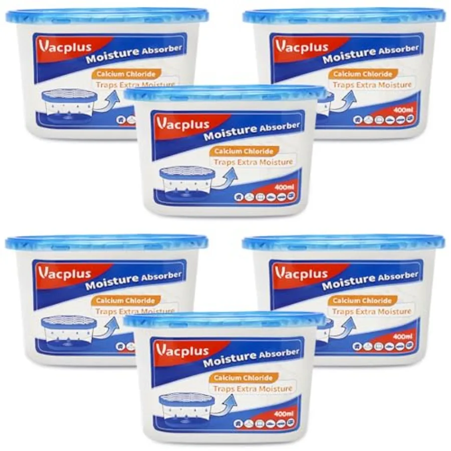 Moisture Absorbers - Dehumidifiers for Closet, Efficient Humidity Absorber Boxes Collect Exc Moisture for Bathroom, Kitchen, St
Moisture Absorbers - Dehumidifiers for Closet, Efficient Humidity Absorber Boxes Collect Exc Moisture for Bathroom, Kitchen, St