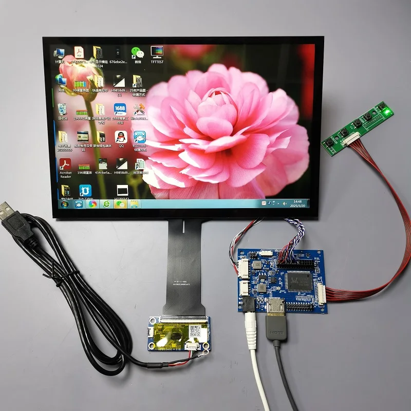 10.1 inch IPS touch monitor module kit HD with audio function 1280X800 full viewing angle, suitable for project development chas
10.1 inch IPS touch monitor module kit HD with audio function 1280X800 full viewing angle, suitable for project development chas