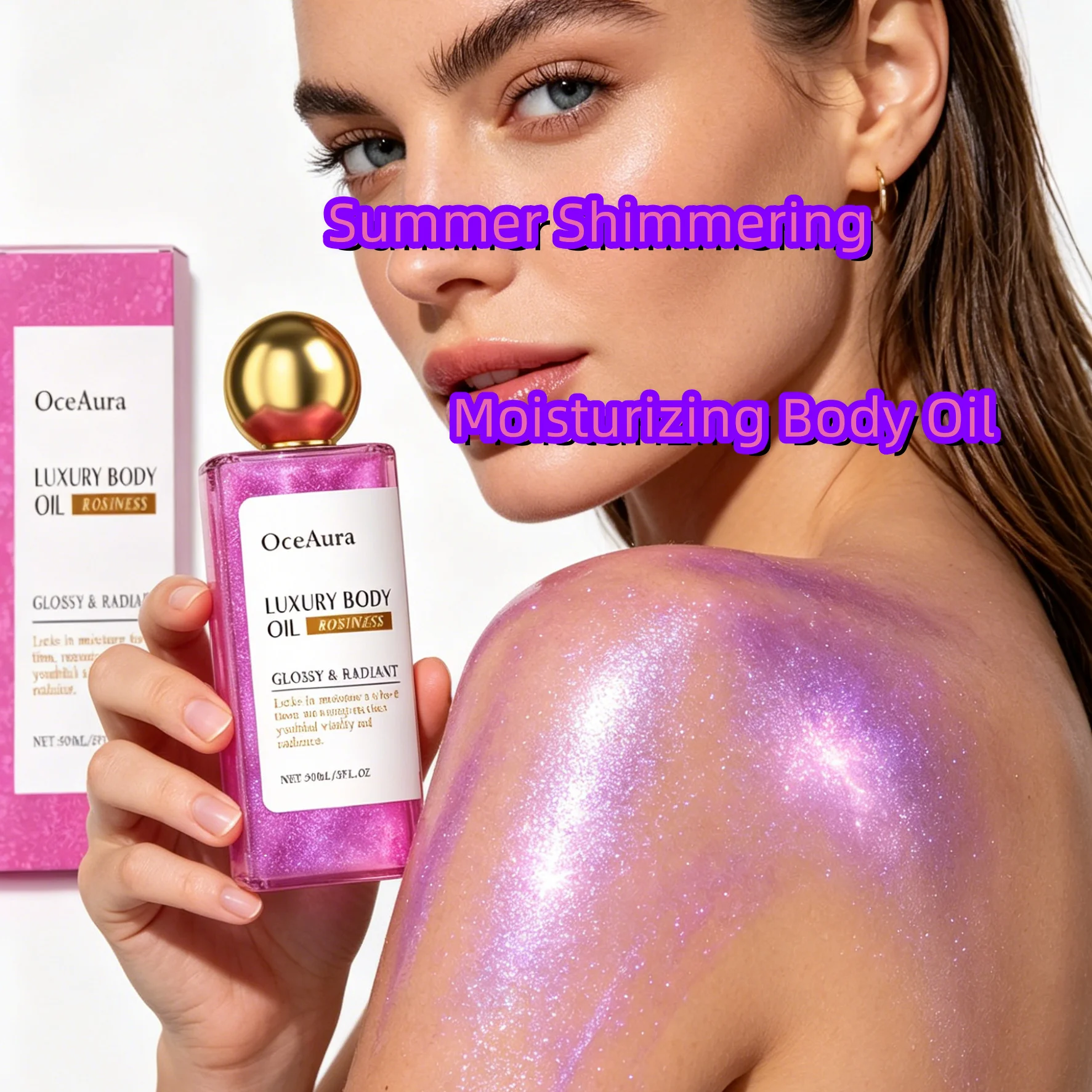 Summer Shimmering Body Oil,Instant Sun Kissed Radiance,Face Grade Hydration,Ceramide Skin Barrier Shield&Fast Absorbing,The Ultimate Vacay&Festival Essential
Summer Shimmering Body Oil,Instant Sun Kissed Radiance,Face Grade Hydration,Ceramide Skin Barrier Shield&Fast Absorbing,The Ultimate Vacay&Festival Essential