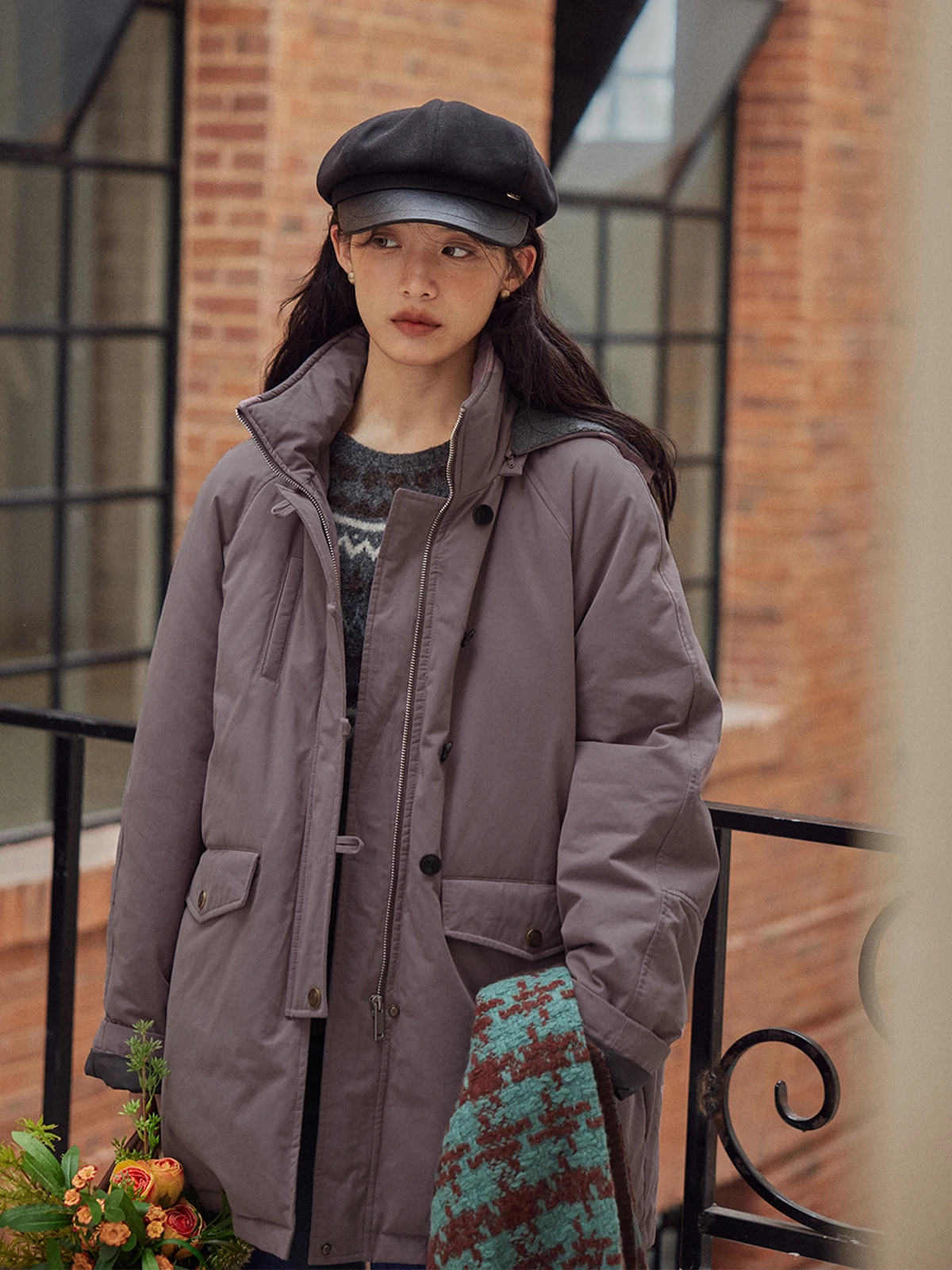 Женская зимняя парка Solighter свободного кроя с капюшоном, пуховик из 90% белого пуха, фиолетовый, верхняя одежда
Женская зимняя парка Solighter свободного кроя с капюшоном, пуховик из 90% белого пуха, фиолетовый, верхняя одежда