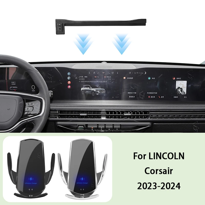 Car Phone Holder Screen Panel Fixed Base For LINCOLN Corsair 2023-2024 Car Mobile Phone Wireless Charging Mount Accessories
Car Phone Holder Screen Panel Fixed Base For LINCOLN Corsair 2023-2024 Car Mobile Phone Wireless Charging Mount Accessories