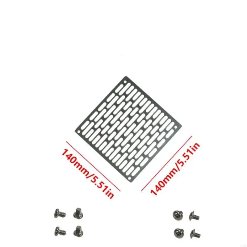 Computer Cooling Radiator Protector Cover Cooling Fan Dust Filter for Enhances Heat Dissipation Metal Grill
Computer Cooling Radiator Protector Cover Cooling Fan Dust Filter for Enhances Heat Dissipation Metal Grill