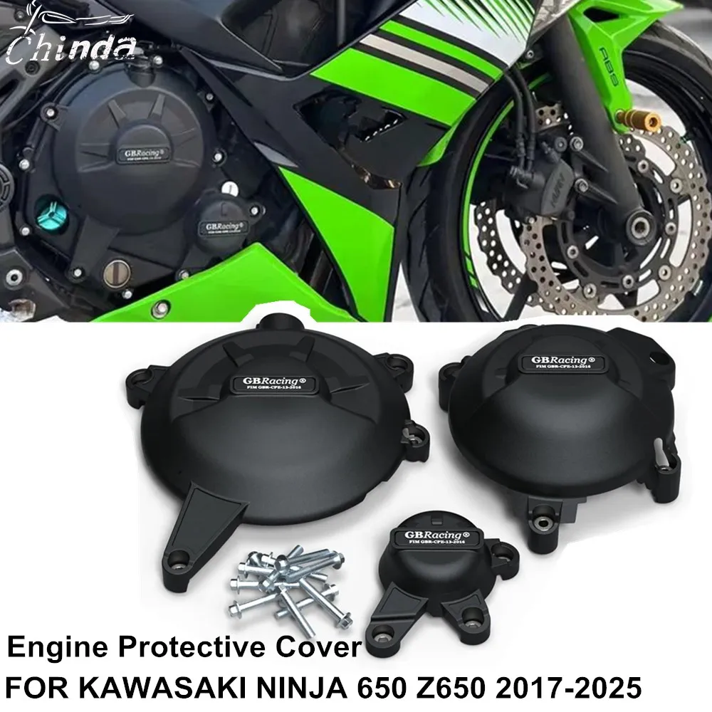 For Kawasaki Ninja 650 Z650 2017-2025 Motorcycle Engine Cover Sets Bonnet Protector Engine Cover
For Kawasaki Ninja 650 Z650 2017-2025 Motorcycle Engine Cover Sets Bonnet Protector Engine Cover