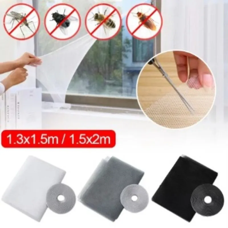 DIY Self-Adhesive Indoor Insect Fly Mosquito Window Screen Curtain Mosquito Netting Door Anti Mosquito Net Window Mesh Bug Net
DIY Self-Adhesive Indoor Insect Fly Mosquito Window Screen Curtain Mosquito Netting Door Anti Mosquito Net Window Mesh Bug Net