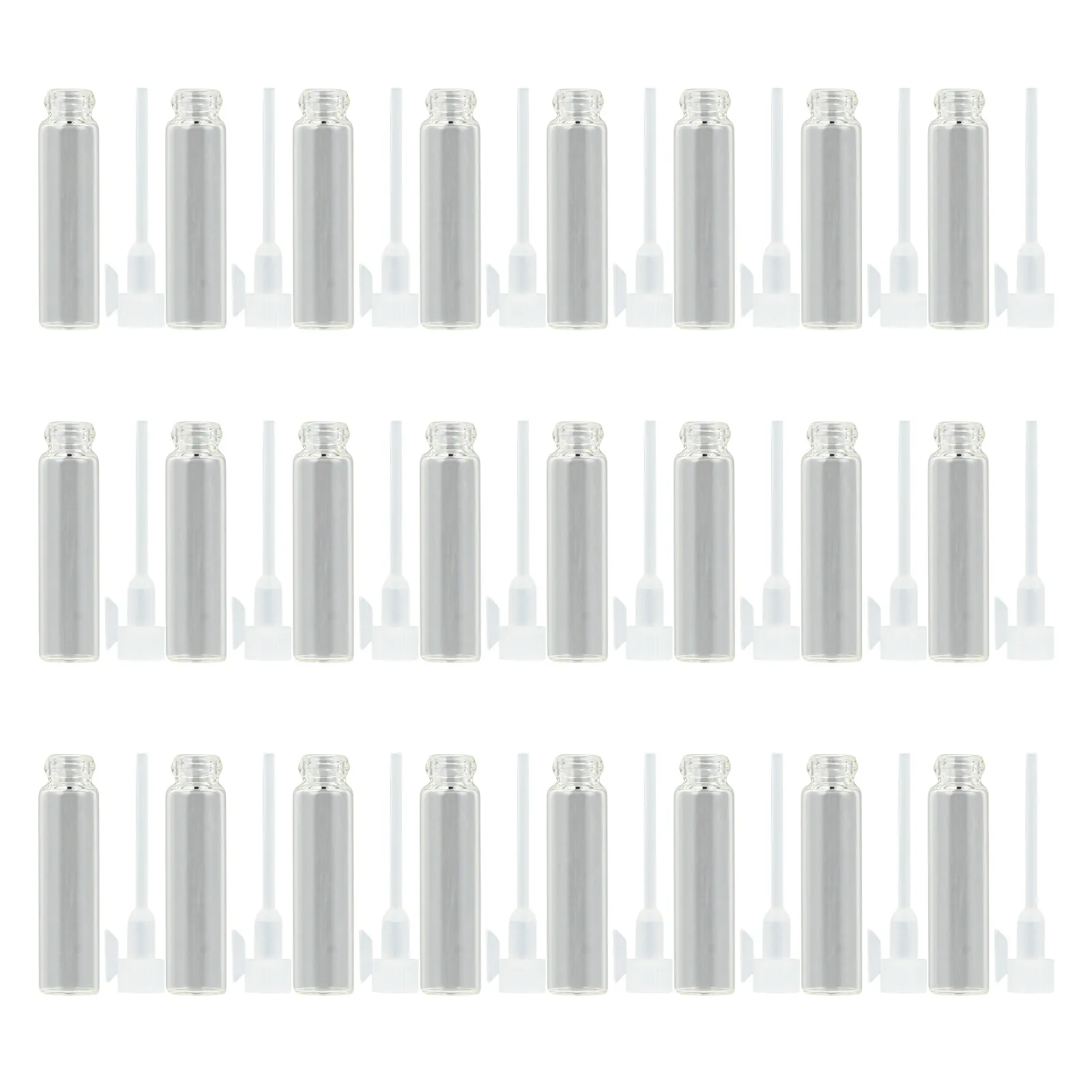 100Pcs Glass Perfume Bottles Refillable Travel Containers Essential Oil Sample Vials Portable Storage Bottle Collection
100Pcs Glass Perfume Bottles Refillable Travel Containers Essential Oil Sample Vials Portable Storage Bottle Collection