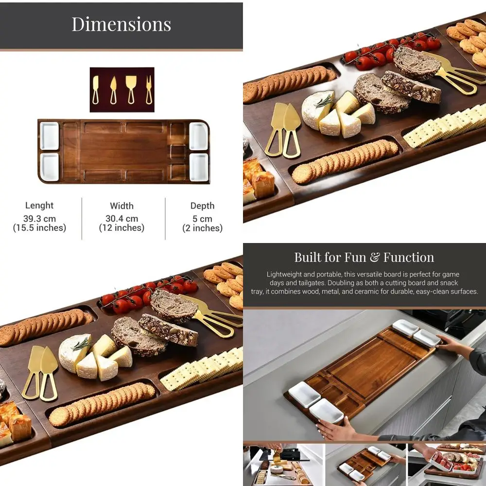 Double-Sided Magnetic Charcuterie Board: Premium Cheese & Meat Serving Tray - Perfect Gift, Quality Guaranteed
Double-Sided Magnetic Charcuterie Board: Premium Cheese & Meat Serving Tray - Perfect Gift, Quality Guaranteed