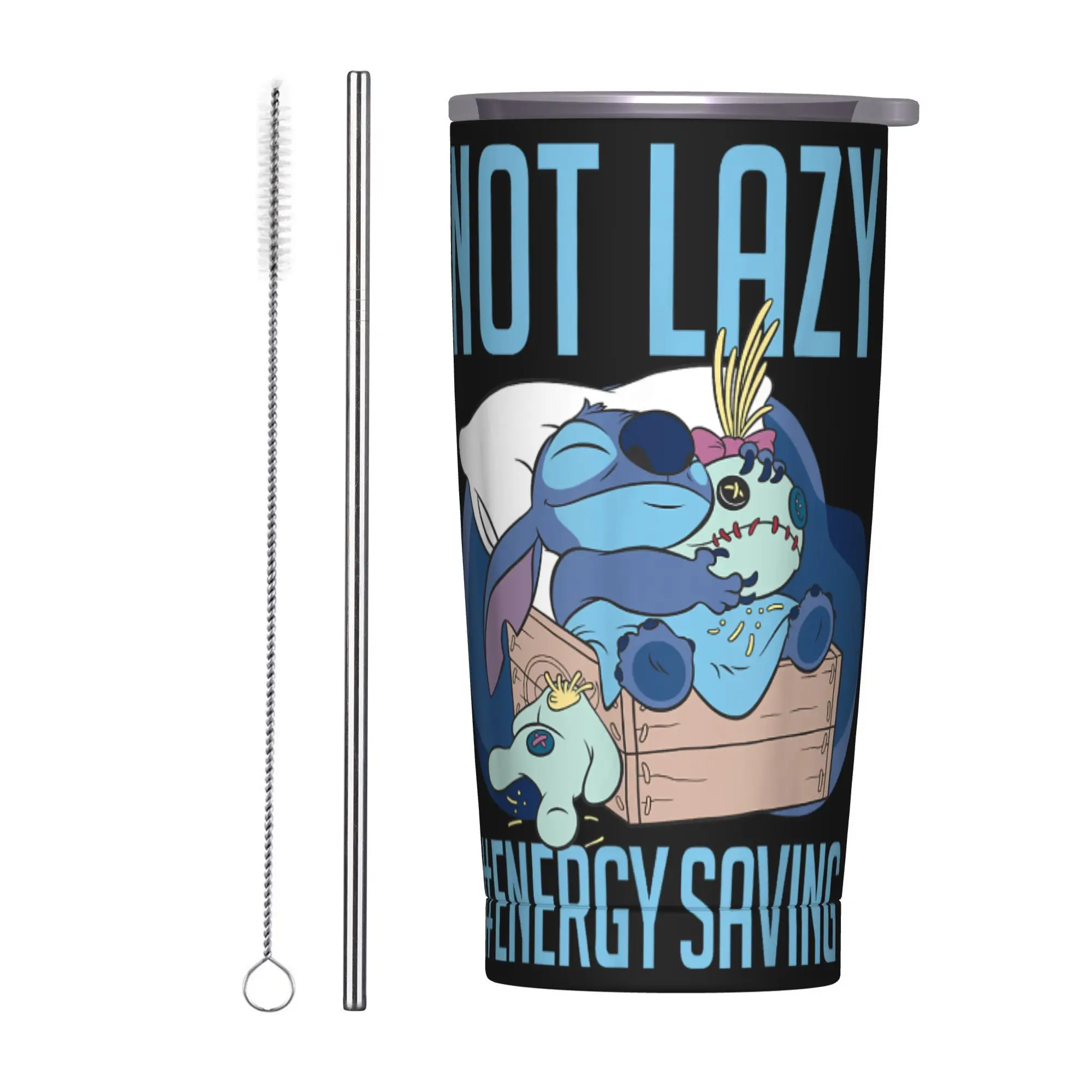 Энергосберегающий стакан Stitch Not Lazy, бутылка для горячих напитков, бутылка для воды, изолированная кофейная кружка из нержавеющей стали, дорожные кружки на заказ, чашка
Энергосберегающий стакан Stitch Not Lazy, бутылка для горячих напитков, бутылка для воды, изолированная кофейная кружка из нержавеющей стали, дорожные кружки на заказ, чашка