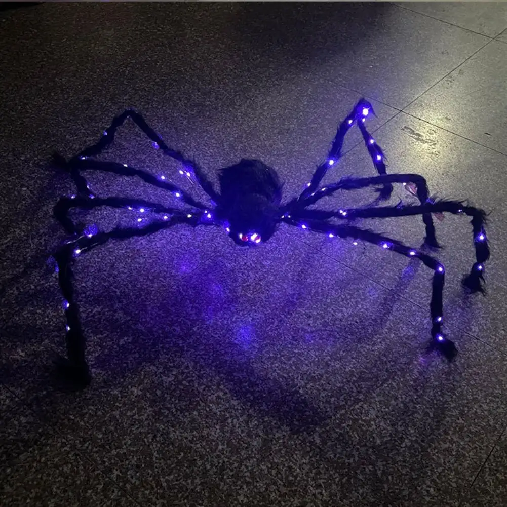 Halloween Decoration Outdoor Halloween Decoration Spooky Spider Led Light Decoration Realistic Glowing Halloween Ornament
Halloween Decoration Outdoor Halloween Decoration Spooky Spider Led Light Decoration Realistic Glowing Halloween Ornament