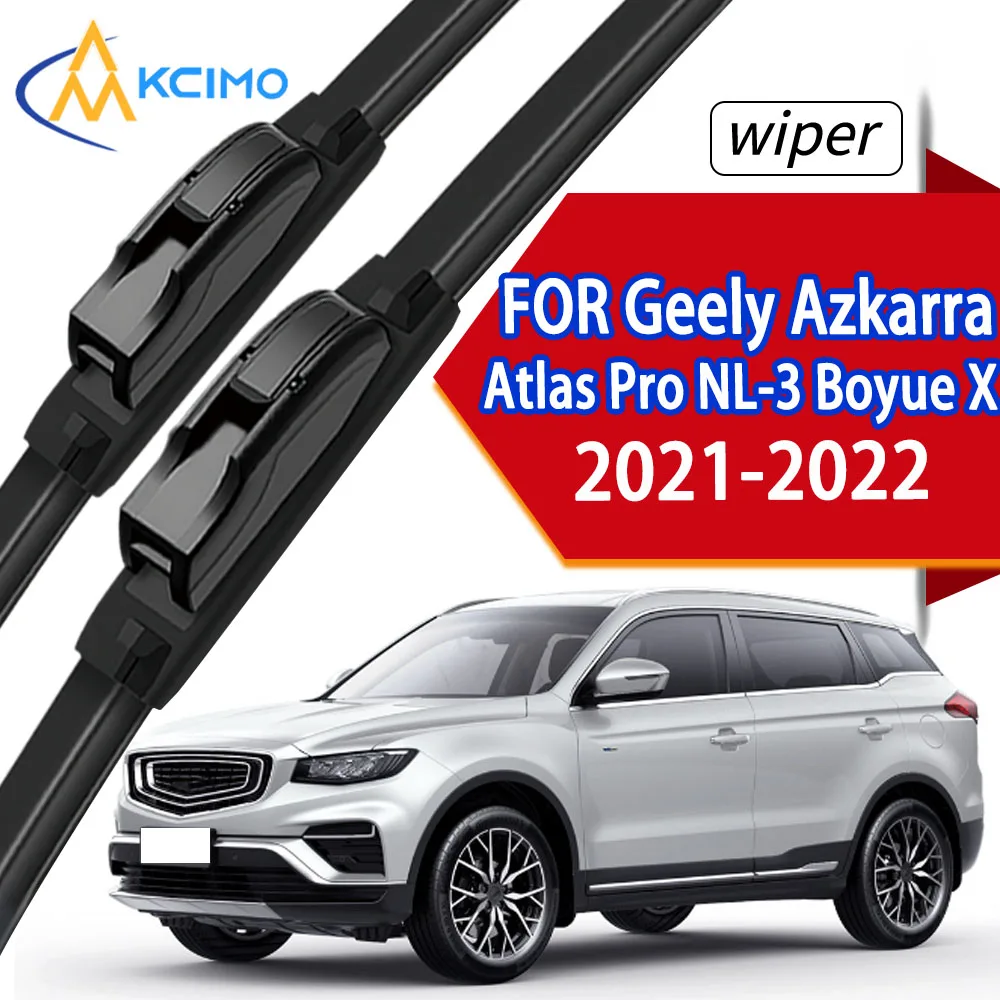2Pcs Premium Durable Rubber Front Windscreen Wipers For Geely Azkarra Atlas Pro NL-3 Boyue X 2021-2022
2Pcs Premium Durable Rubber Front Windscreen Wipers For Geely Azkarra Atlas Pro NL-3 Boyue X 2021-2022