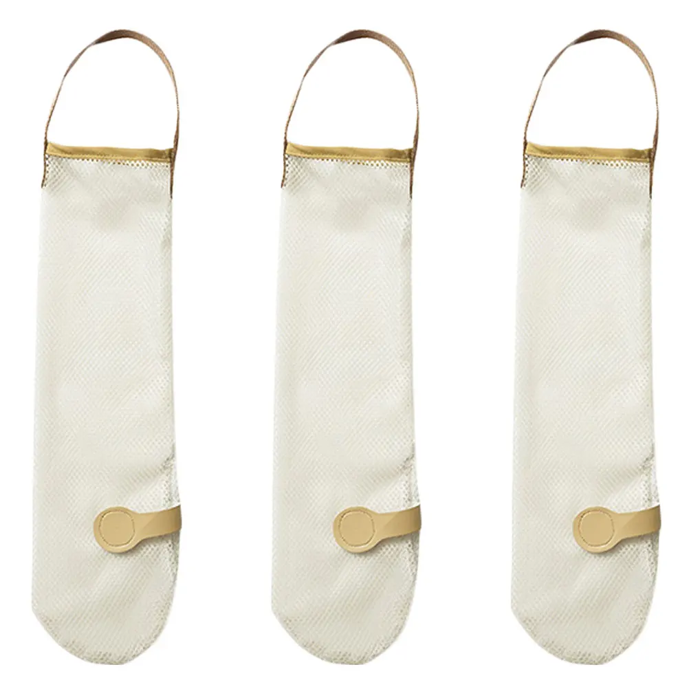 3Pcs Reusable Net Bag Fruit Vegetable Storage Mesh Pouch Washable Hanging Organizer Kitchen Sundries Pouch for Refrigerator
3Pcs Reusable Net Bag Fruit Vegetable Storage Mesh Pouch Washable Hanging Organizer Kitchen Sundries Pouch for Refrigerator