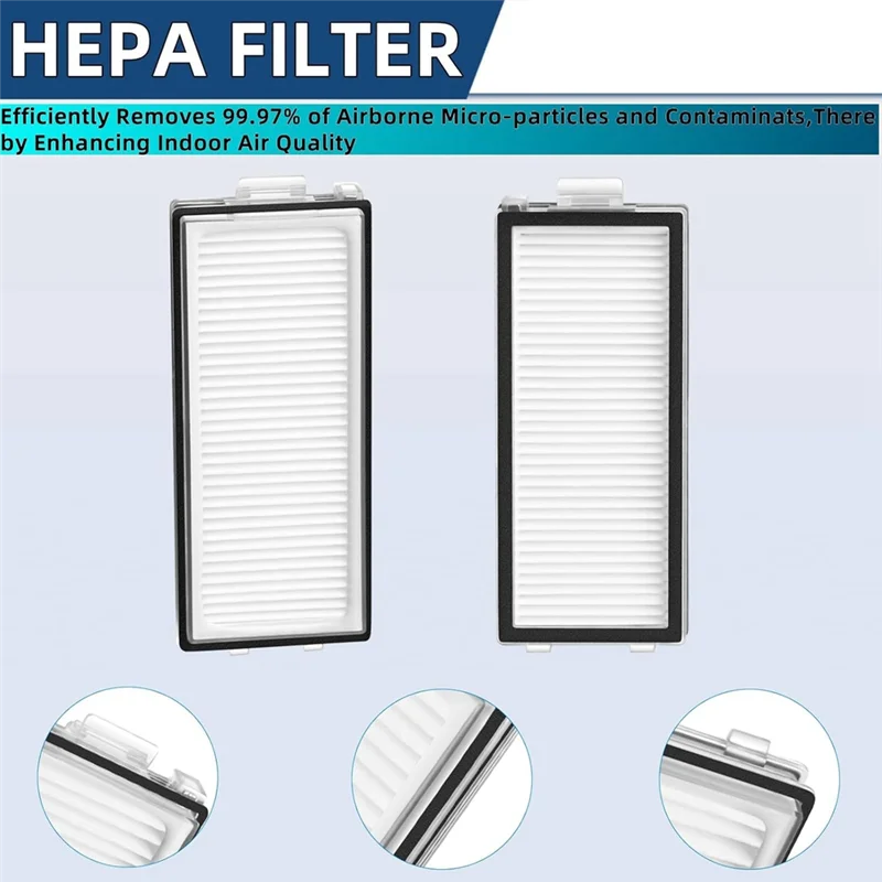 DHDL Accessories Kit For Roborock Qrevo Master/Qrevo Slim Robot Vacuum Main Side Brush Hepa Filter Replacement Parts
DHDL Accessories Kit For Roborock Qrevo Master/Qrevo Slim Robot Vacuum Main Side Brush Hepa Filter Replacement Parts