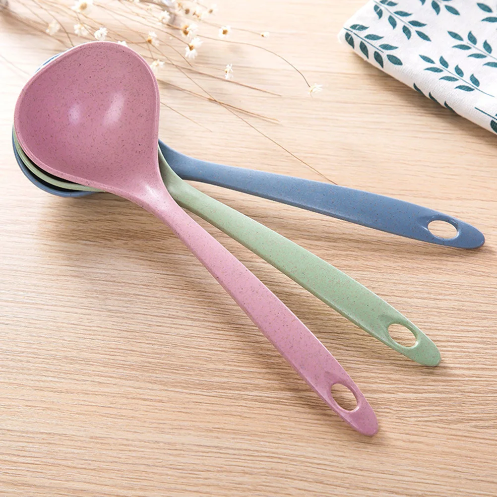 Long Handle Soup Ladle Spoon Eco-friendly PP Material Kitchen Serving Large Reusable Plastic Porridge Spoons
Long Handle Soup Ladle Spoon Eco-friendly PP Material Kitchen Serving Large Reusable Plastic Porridge Spoons