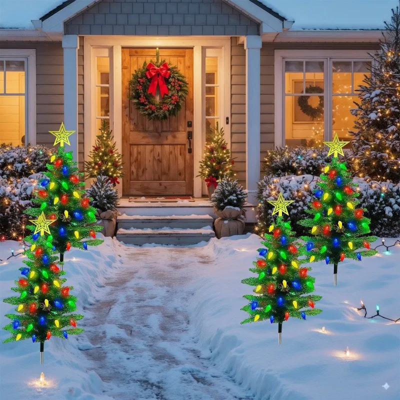 Набор из 2 рождественских елочных огней на солнечной энергии — 8 режимов, светодиодные гирлянды, водонепроницаемые праздничные декоративные огни, подарок на Рождество
Набор из 2 рождественских елочных огней на солнечной энергии — 8 режимов, светодиодные гирлянды, водонепроницаемые праздничные декоративные огни, подарок на Рождество