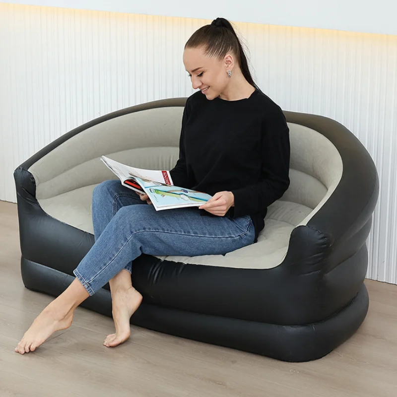 Portable Flocking Inflatable Lounger Sofa Fold-Flat Camping Couch Outdoor Recliner Garden Beach Travel Air Bed
Portable Flocking Inflatable Lounger Sofa Fold-Flat Camping Couch Outdoor Recliner Garden Beach Travel Air Bed