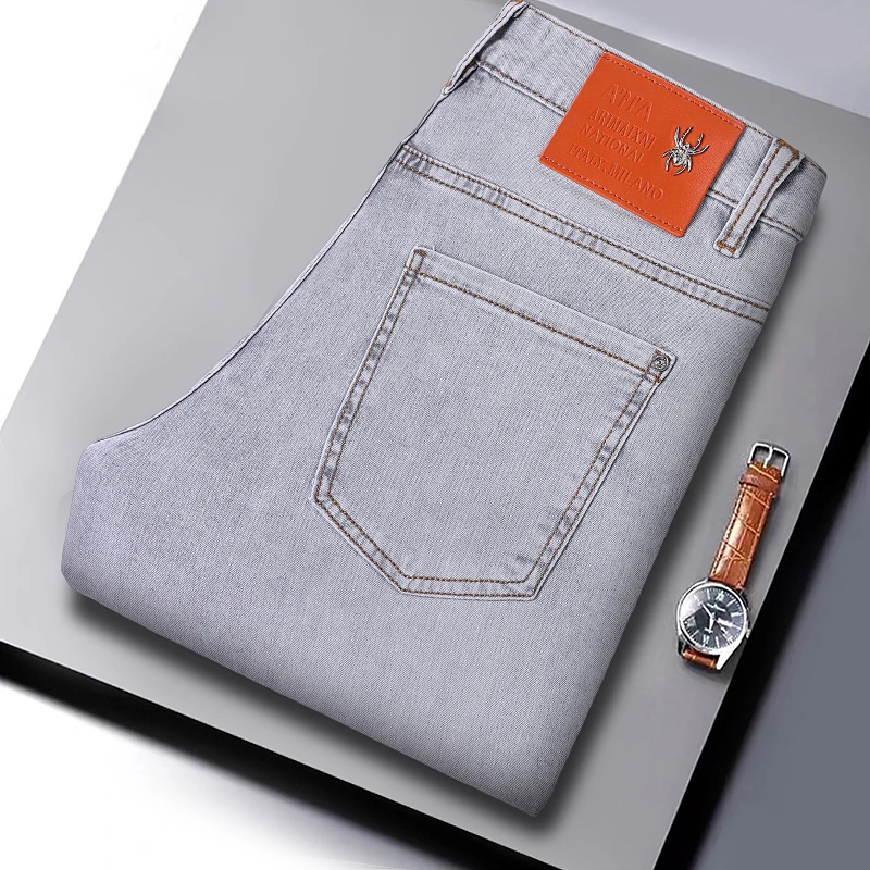 New Men's Jeans Casual Versatile Low Waist Dstring Resistant to Deformation Spring Summer New Arrival from Guangzhou Xinta...
New Men's Jeans Casual Versatile Low Waist Dstring Resistant to Deformation Spring Summer New Arrival from Guangzhou Xinta...