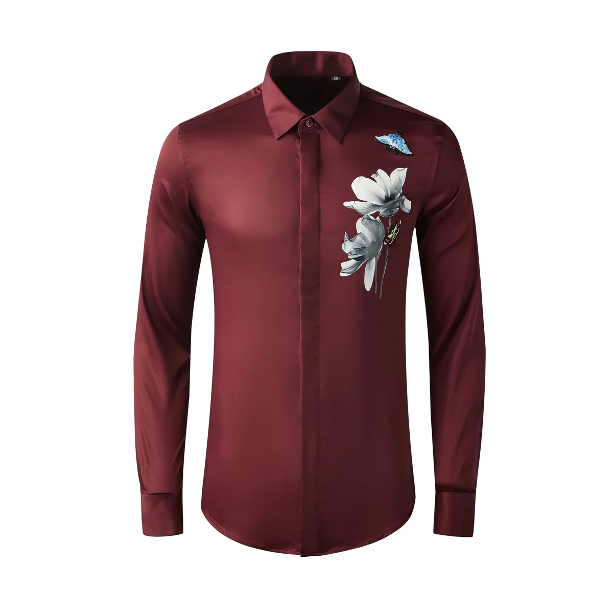 Chinese Feng Shui Fairy Flower Freehand Printing Embroidery Label Long Sleeve Men's Shirt Slimming Trend
Chinese Feng Shui Fairy Flower Freehand Printing Embroidery Label Long Sleeve Men's Shirt Slimming Trend