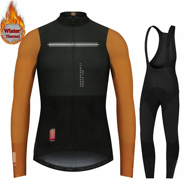 2025 Pro Team Winter Thermal Fleece Outdoor Riding Bicycle Clothing Men Long Sleeve Cycling Jersey Set MTB Bike Bib Pants Spain
2025 Pro Team Winter Thermal Fleece Outdoor Riding Bicycle Clothing Men Long Sleeve Cycling Jersey Set MTB Bike Bib Pants Spain