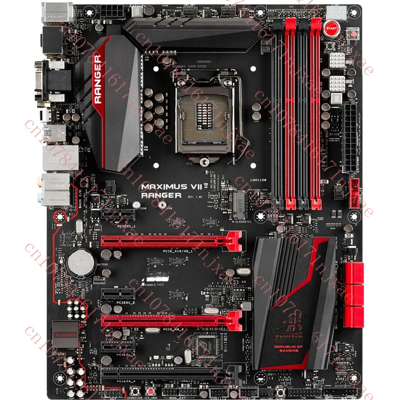 FOR ASUS ROG MAXIMUS VII RANGER Motherboard Support DDR3 32GB 1150 VGA+DVI+HDMI.
FOR ASUS ROG MAXIMUS VII RANGER Motherboard Support DDR3 32GB 1150 VGA+DVI+HDMI.