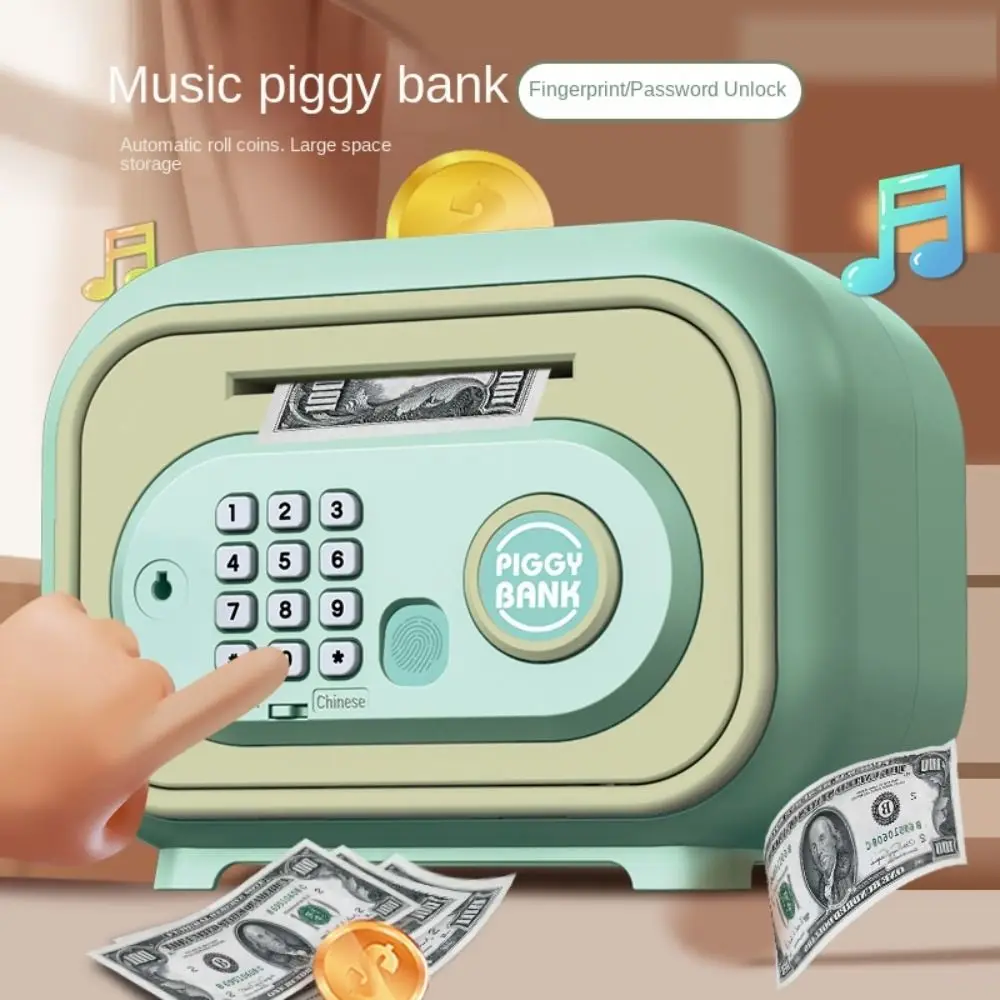 Password Lock Bank Safe Box Fingerprint Money Box Children Money Boxes Safe Box Durable ATM Savings Box Home Decoration
Password Lock Bank Safe Box Fingerprint Money Box Children Money Boxes Safe Box Durable ATM Savings Box Home Decoration