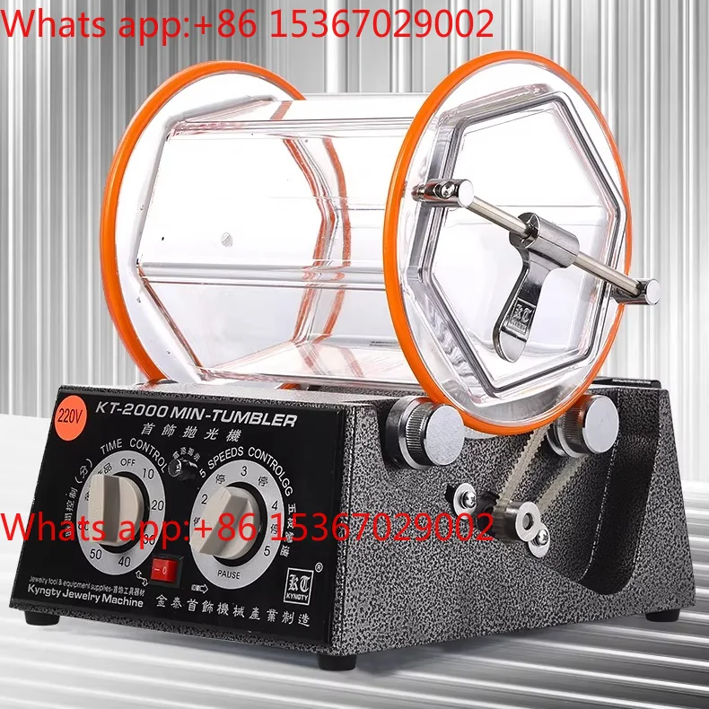 Small roller polishing machine walnut gold and silver jewelry polishing and grinding ancient coins grinding and cleaning machine
Small roller polishing machine walnut gold and silver jewelry polishing and grinding ancient coins grinding and cleaning machine