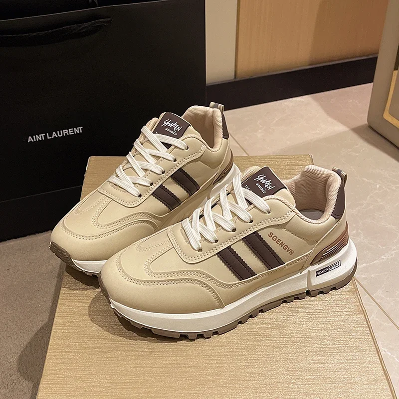 Fashion Breathable Running Footwear Luxury Brand Flat Casual Shoes Letter Printed Breathable Comfortable Women's Leather Shoes
Fashion Breathable Running Footwear Luxury Brand Flat Casual Shoes Letter Printed Breathable Comfortable Women's Leather Shoes